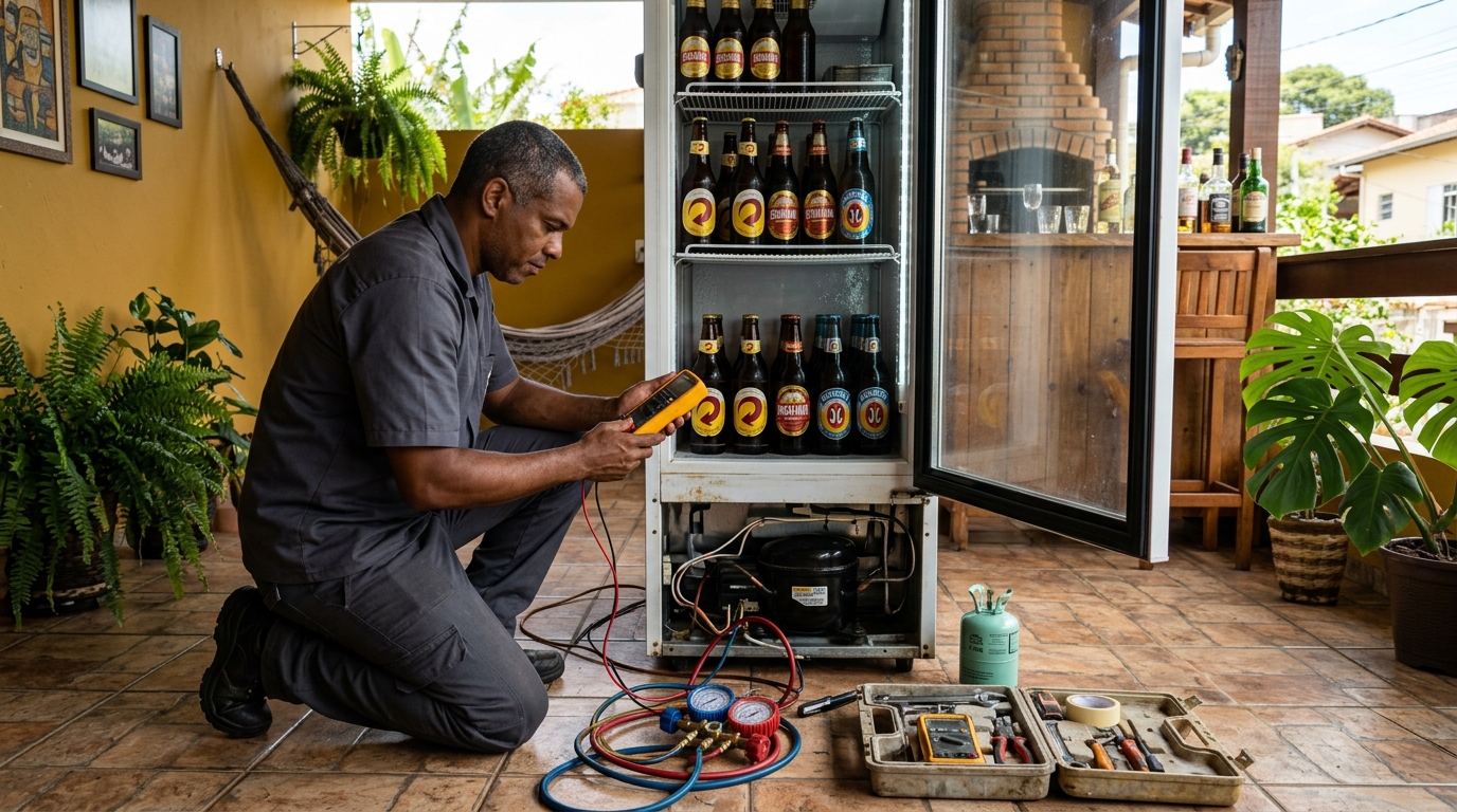 Conserto de Cervejeira em Passo Fundo-RS